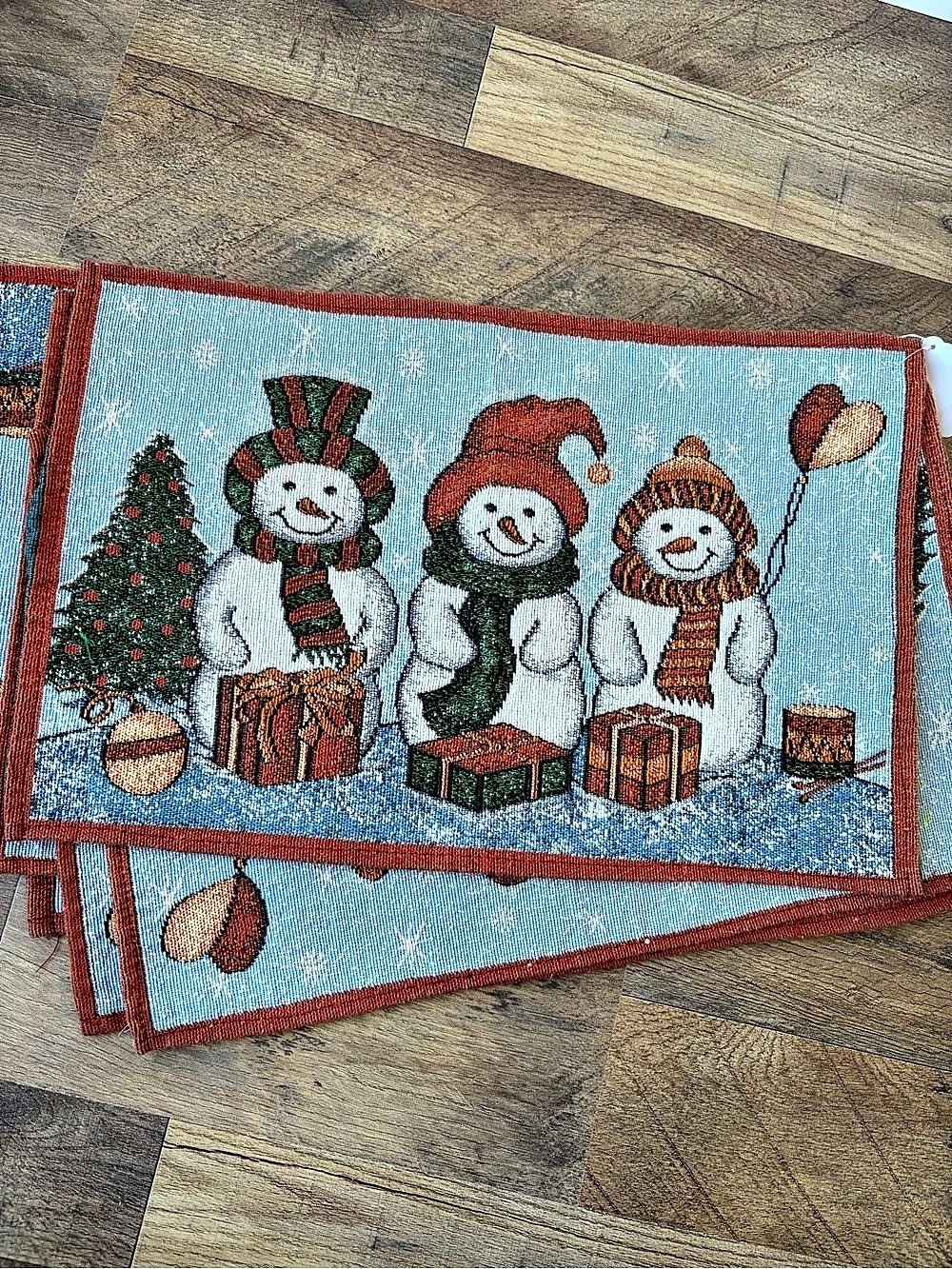 Vintage Snowman Placemats